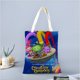thumbnail image 2 of Creative GalaxyBolso de tela con estampado de lienzo para mujer, bolsa de compras reutilizable y estética, con cremallera interior, regalo para mujer,40*45cm., 2 of 6