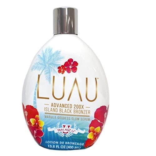Loción bronceadora Tan Asz U Luau Advanced 200X Island Black 400 ml