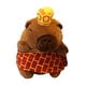 thumbnail image 3 of Carpincho Bolso Colgante Dibujos Animados Decoración Del Hogar Capibara Peluche Para Niños Batas Rojas, 3 of 3