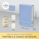 thumbnail image 2 of Bloc de notas NeatVilla 9 × 11 cm, pack de 4, azul cielo, con hojas desprendibles, 2 of 7