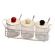thumbnail image 1 of Recipiente Para Condimentos, Plato Para Aperitivos, Plato Multiusos Para Aperitivos Para Fiestas, Hogar, 3 Rejillas, 1 of 3