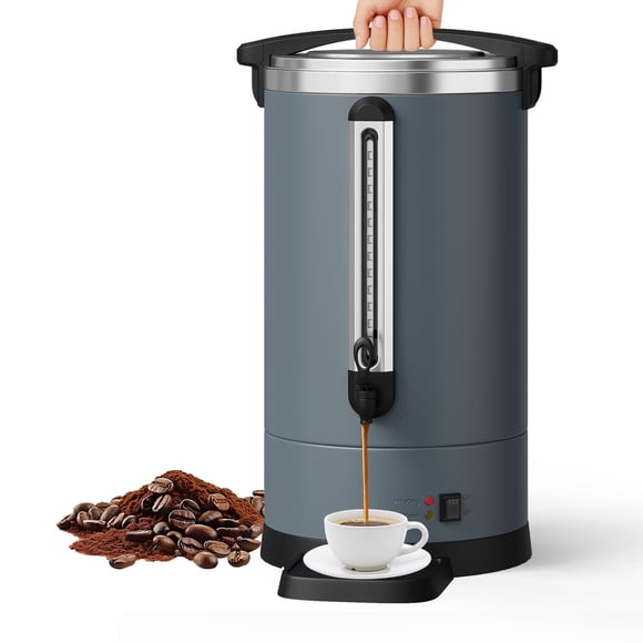 Urna de café LIZHOUMIL Commercial Electric, 12 L/3.2 galones, 80 tazas