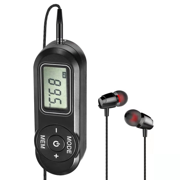 Radio Walkman FM portátil SWDSTP Personal con auriculares