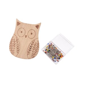 Bothyi - Kit De Alfileres Con Recordatorio De Agujas, Alfileres De Costura Portátiles De Dibujos Animados, Regalos De Búho
