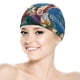 thumbnail image 5 of Los pequeñines Gorro de Natación de Licra, Gorro de Baño de Tela Cómoda, Gorro Elástico Antideslizante para Hombres, Mujeres y Niños, 5 of 6