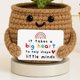 thumbnail image 4 of Figura de juguete WITTSPOT Girasol 16 cm de crochet – Regalo, 4 of 7