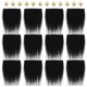 thumbnail image 2 of 12 Bolas De Madera Sin Terminar Para Barba De Gnomo Precortadas, Suministros Para Manualidades, Color Negro, 2 of 3