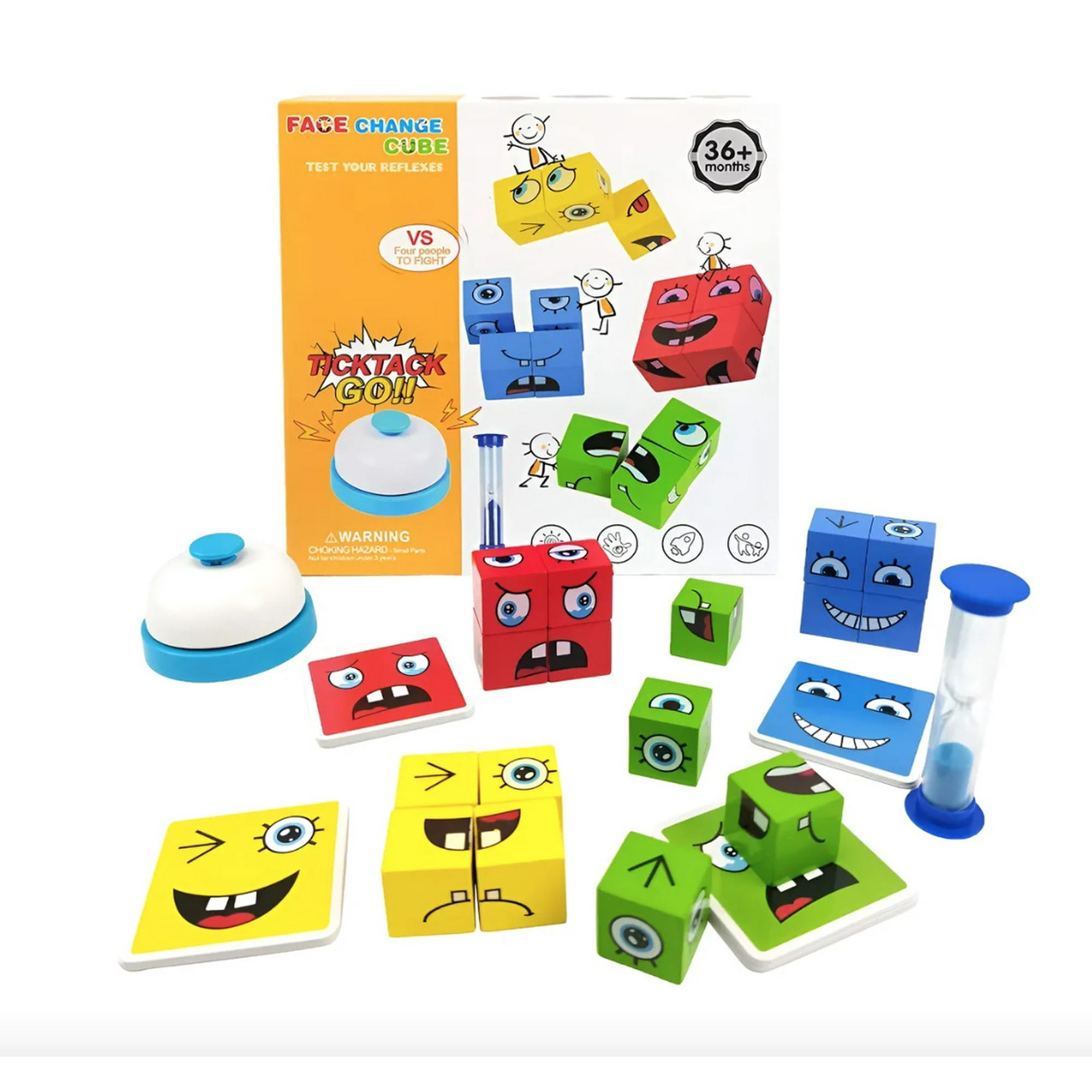 Atlas - Juego De Puzzle Cubos Didáctico