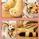 thumbnail image 4 of Juguete de peluche GUDVES White Tiger 30 cm de poliéster para niños, 4 of 9