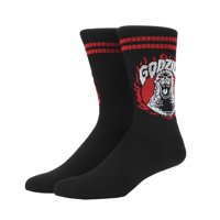 Calcetines Bioworld Godzilla Flaming Monster Para Hombre, Color Negro