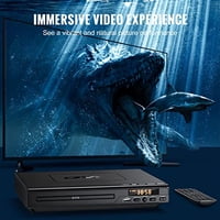 Reproductor De Dvd Hd Electcom Pro Hd 1080P Multi Region Usb 2.0