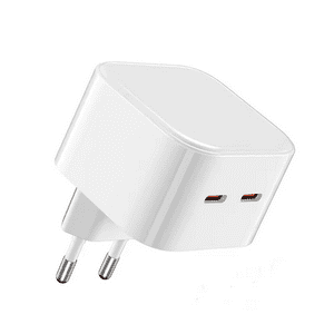 Genérico - Cargador Cable Adaptador Tipo C X2 Carga Rapida Lau
