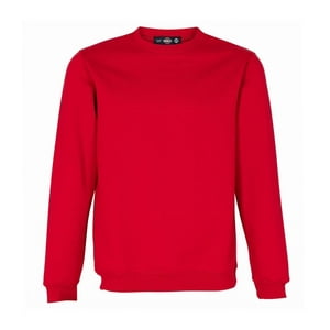 T-World - Polerón Basic 65% Algodón Manga Larga Unisex Rojo