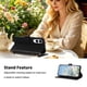 thumbnail image 3 of Funda Billetera Floral en Relieve samsung galaxy S25 edge con Tarjetero y Cremallera Negro, 3 of 6