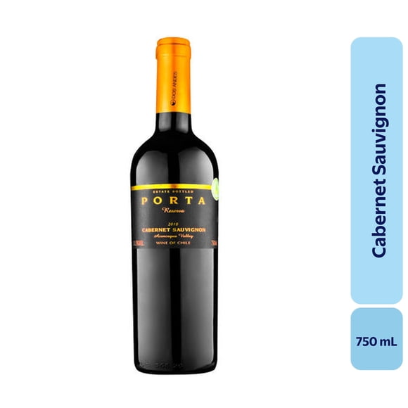 Vino Cabernet Sauvignon Botella, 750 mL