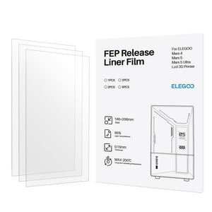 Impresora 3D Ultrresina Elegoo Mars 4/5/5 Fep Release Liner Film