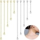 thumbnail image 1 of 10 extensores de collar de plata, extensores de pulsera de oro, cadenas de extensión de collar con cierres de langosta y extensores de cierre para fabricación de joyas de mujer., 1 of 7