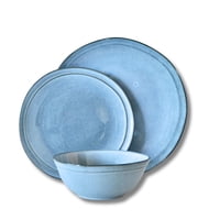 Decoexpress - Juego De Loza 18 Piezas Vajilla Cerámica Capri