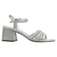 Sandalia De Mujer Plateado Casual Chalada Fira-1