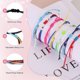 thumbnail image 3 of Uxcell 8 Piezas Pulsera de Cuerda Trenzada, Pulseras de Cuerda Tejida Ajustables Boho Impermeables Accesorio Elegante para Mujeres Hombres Cumpleaños Amistad, 6 Colores, 3 of 6