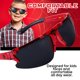thumbnail image 4 of Gafas de sol Marvel Spiderman para niños, elegantes, cómodas y duraderas, con protección UV y funda de transporte blanda, con licencia oficial, calcetines Spiderman, 4 of 7