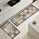 thumbnail image 1 of Set de 02 alfombra de cocina impermeable de Cuero Nappa md05, 1 of 4