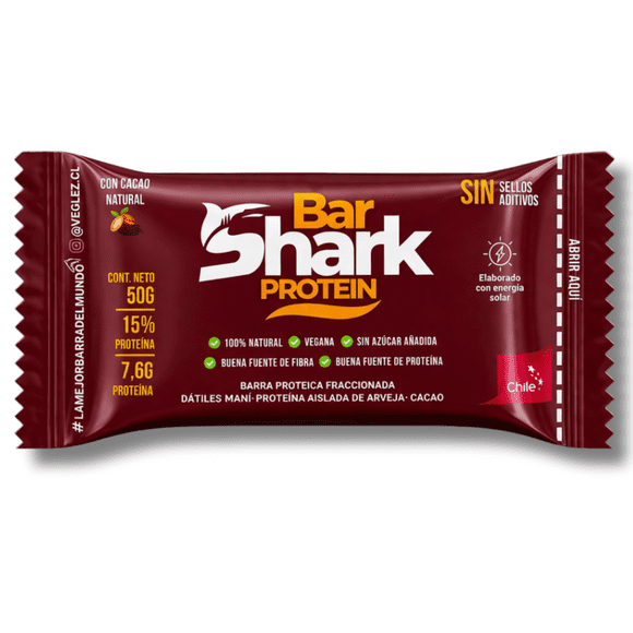 Shark Bar Protein barra proteica sabor Brownie 10 unidades