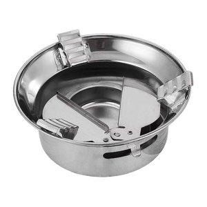 Ioensy - Estufa De Alcohol Al Aire Libre De Acero Inoxidable Para Senderismo, Pesca, Picnic, Accesorio.