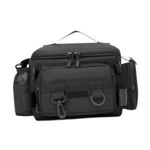 Magideal - Bolsa De Almacenamiento Para Aparejos De Pesca, Riñonera Para Pesca, Estuche Para Señuelos De Pesca, Bandolera, Carrete De Pesca, Bolsa Para Aparejos