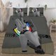 thumbnail image 3 of Mr. Puzzles Soft3D Printed Duvet Cover Bedding Set with Comforter Cover3 Piece Set Includes Pillowcases and Cover Mhine Wa, 3 of 5