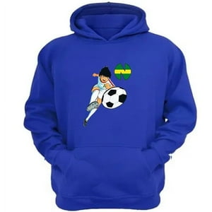 Genérico - Polerón Canguro Super Campeones Azul Talla Xs Unisex