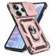thumbnail image 2 of Funda Resistente Anillo Soporte Xiaomi Note 14 4G Privacidad Cámara Montaje Magnético Oro rosa, 2 of 5