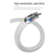 thumbnail image 2 of Cable USB tipo c carga rápida nylon trenzado para iphone 2mt, 2 of 3