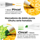 thumbnail image 3 of Ohuhu Pack 6 Marcadores Alcohol Tonos Pastel Pincel&Biselada, 3 of 5
