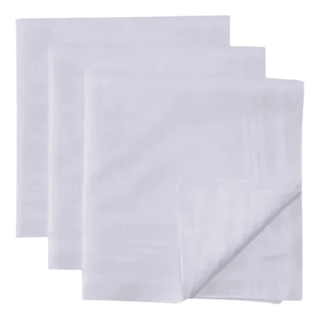 Mercadoideas - Pañuelos Blancos Pack 12