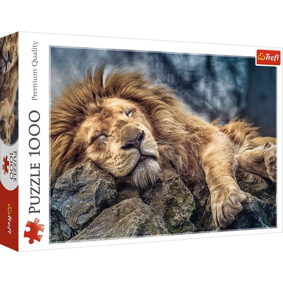 Rompecabezas Trefl Sleeping Lion 1000 piezas 69 x 48 cm