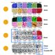 thumbnail image 2 of Kit Bedazzler esseelove 4380 piezas de strass Hotfix, 2 of 9