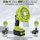 thumbnail image 3 of Ventilador de Acampar para Ryobi Batería de 18V Ventilador para Tienda Al Aire Libre Portátil sin Cable con Control Remoto, 3 of 8