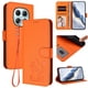 thumbnail image 2 of Funda Billetera con Espacio para Fotos para Xiaomi Redmi Note 15 4G/5G, Naranja, 2 of 6