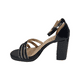 thumbnail image 2 of SANDALIAS DE FIESTA BONNY FRANCO NEGRO CHAROL MUJER 406-0069 - Talla 40, 2 of 6