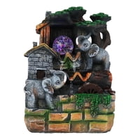 Genérico - Fuente Agua Decorativa Adorno Mesa Relajante Hogar Jhn