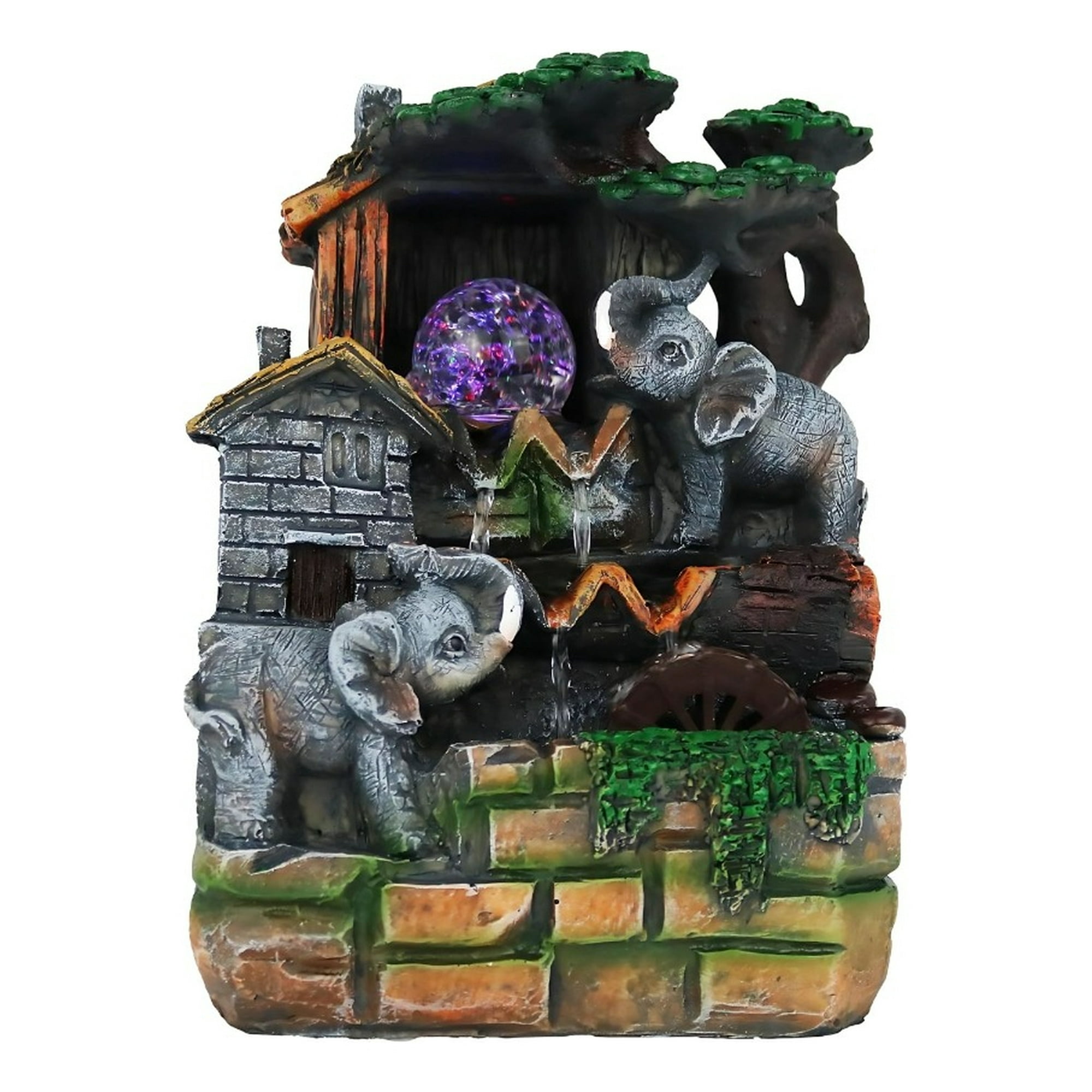 Genérico - Fuente Agua Decorativa Adorno Mesa Relajante Hogar Jhn