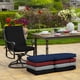 thumbnail image 5 of Cojín Arden para silla de comedor y patio al aire libre, paquete de 2 unidades, color negro Leala, 5 of 9