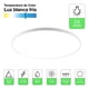 thumbnail image 2 of Foco Led Plafon Sobrepuesto Itd Redondo 24w Luz Blanca blanco, 2 of 10