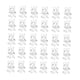 thumbnail image 1 of 30 Piezas Clips Para Tapa De Vidrio Para Pecera, Soporte Para Cubierta De Pecera, Clips De Fijación De Manguera Para 10mm, 1 of 5