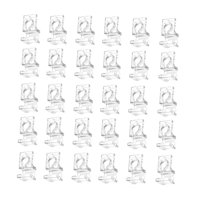 Magideal - 30 Uds. Clips Para Tapa De Vidrio Para Pecera, Abrazaderas Para Tapa De Acuario, Soporte Para Tanque De Peces, Abrazaderas De Fijación Para Tubería De Para 10Mm