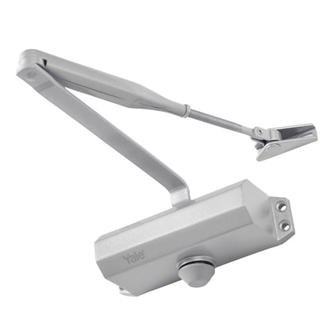 Yale - Cierrapuerta Hidraul Y522 40 80 Kg Silver Cj