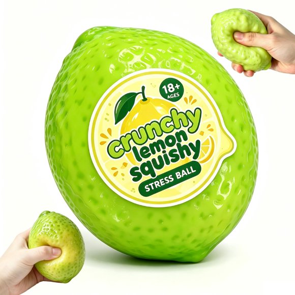 Juguete Antiestrés NNRNYUF Limón Crujiente Squishy ASMR