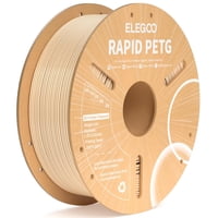 Filamento Para Impresora 3D Elegoo Rapid Petg De 1,75 Mm, Color Beige, 1 Kg