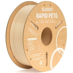 Filamento Para Impresora 3D Elegoo Rapid Petg De 1,75 Mm, Color Beige, 1 Kg